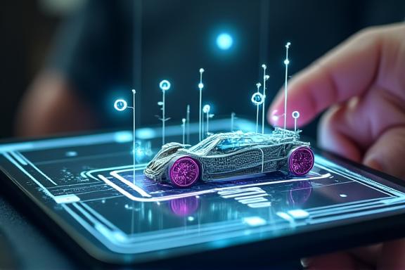 Miniature interactive avec réalité augmentée