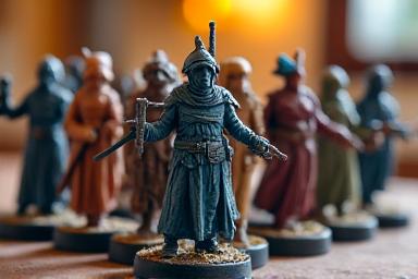 Figurines de collection pour jeux de plateau
