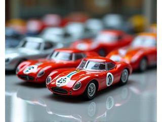 Collection miniatures automobiles avec livrées historiques